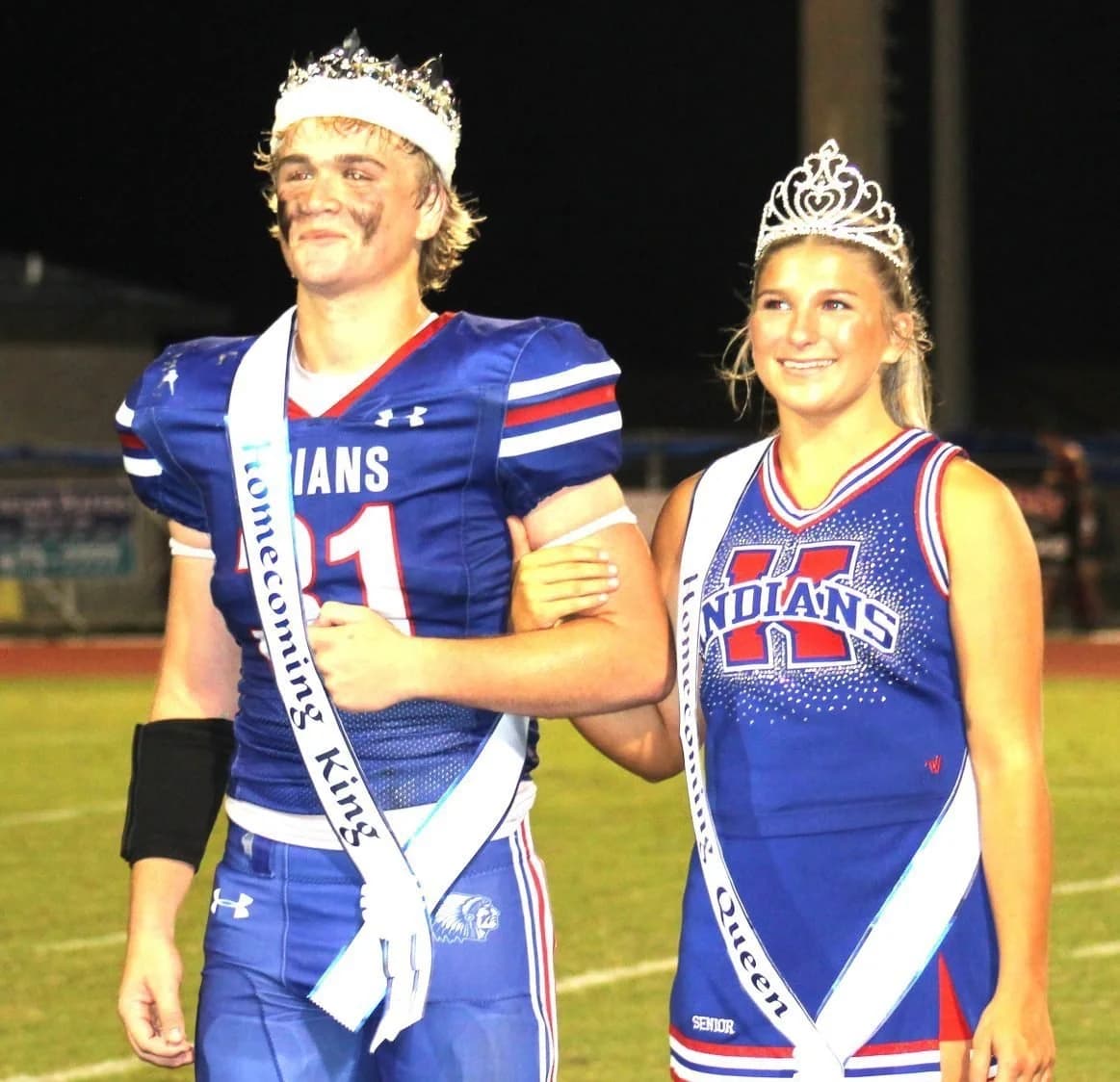 Wright and Hamm crowned Keystone king and queen