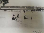 Keystone Beach swimmers & dock