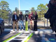 EV ChargePoint ribbon cutting