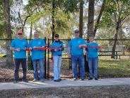 City Council Ribbon Cutting for New Dog Park